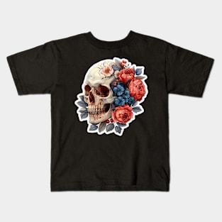 Skull with Love Kids T-Shirt